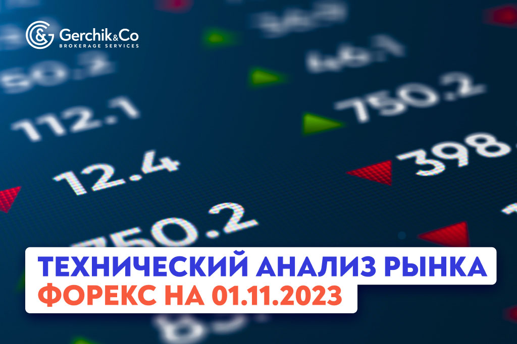 Технический анализ рынка FOREX на 1.11.2023