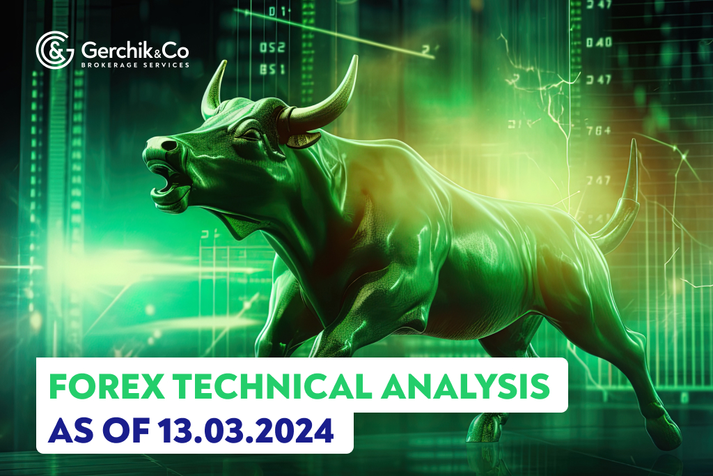FOREX Market Technical Analysis as of March 13, 2024