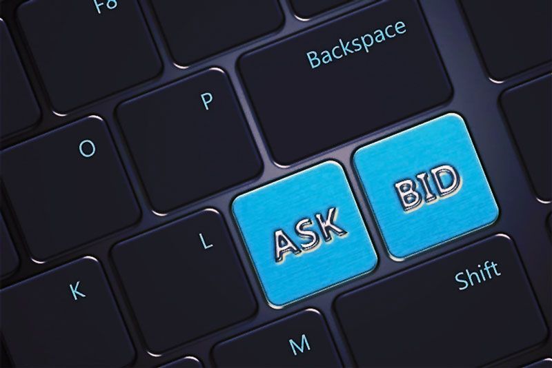 Цена валютной пары Ask и Bid